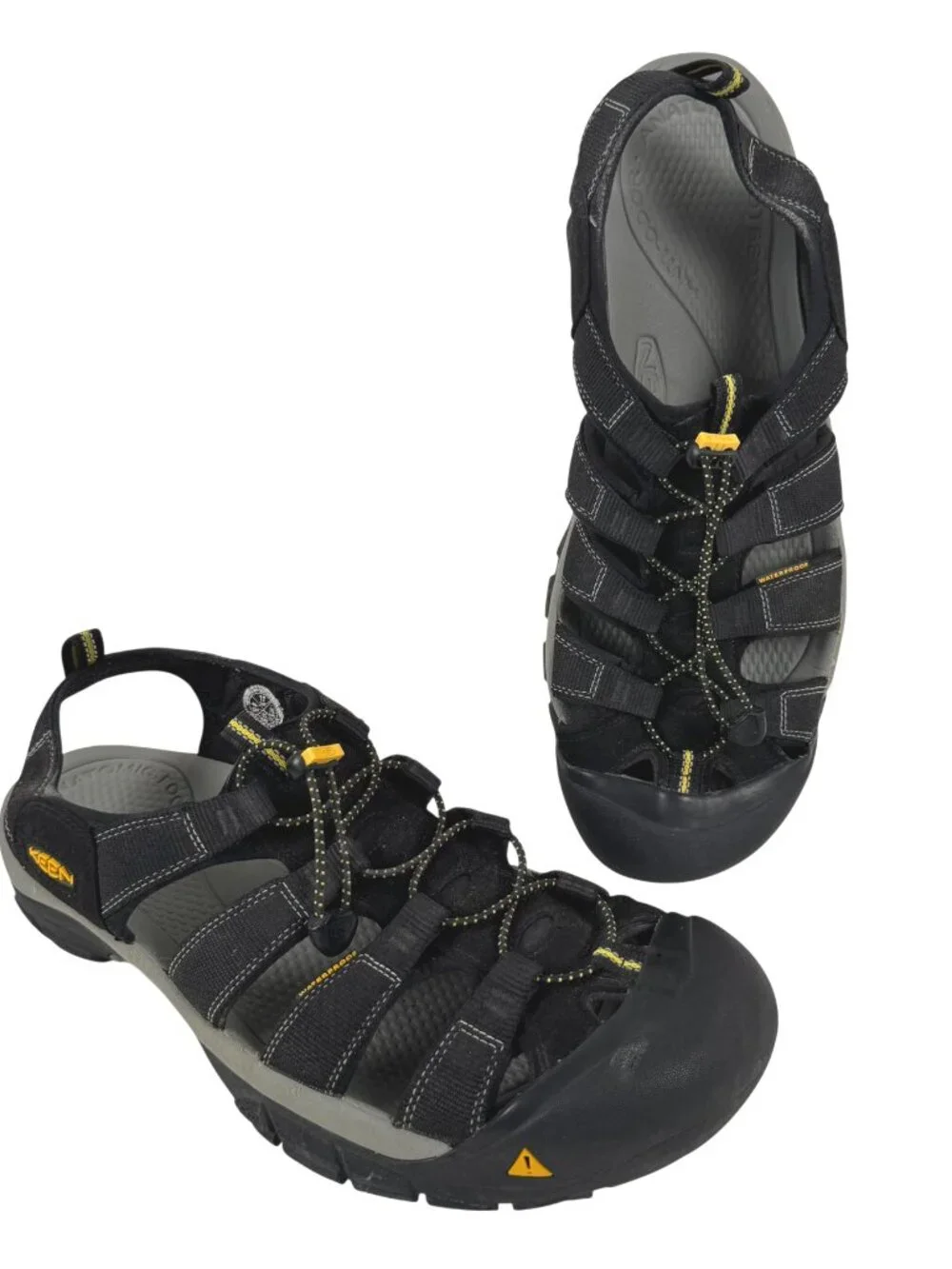 Keen Newport H2 Water Shoes Sandals Mens Size 17 Black Outdoor SA-66